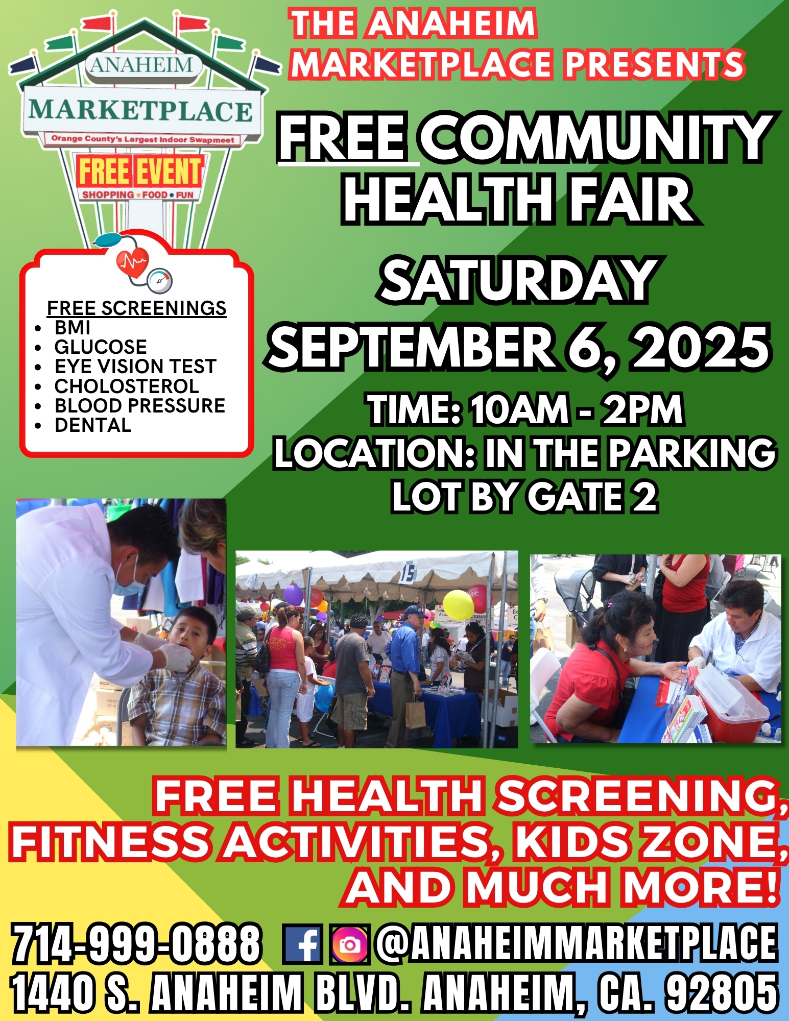 English community health fair