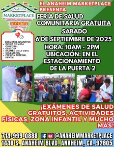 Spanish community health fair