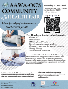 Community health fair 9.29.25