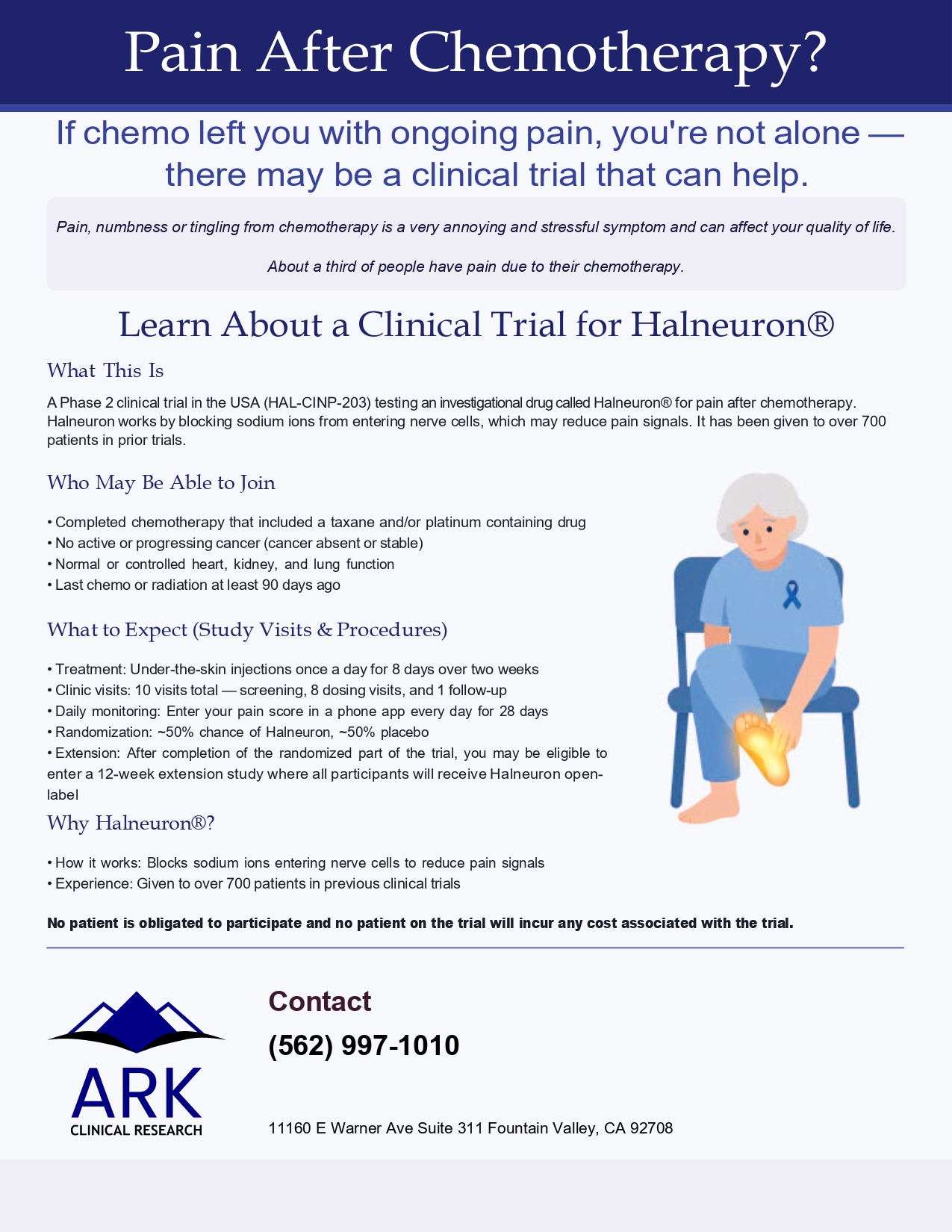 Dogwood Blue Breast Cancer Flyer English page