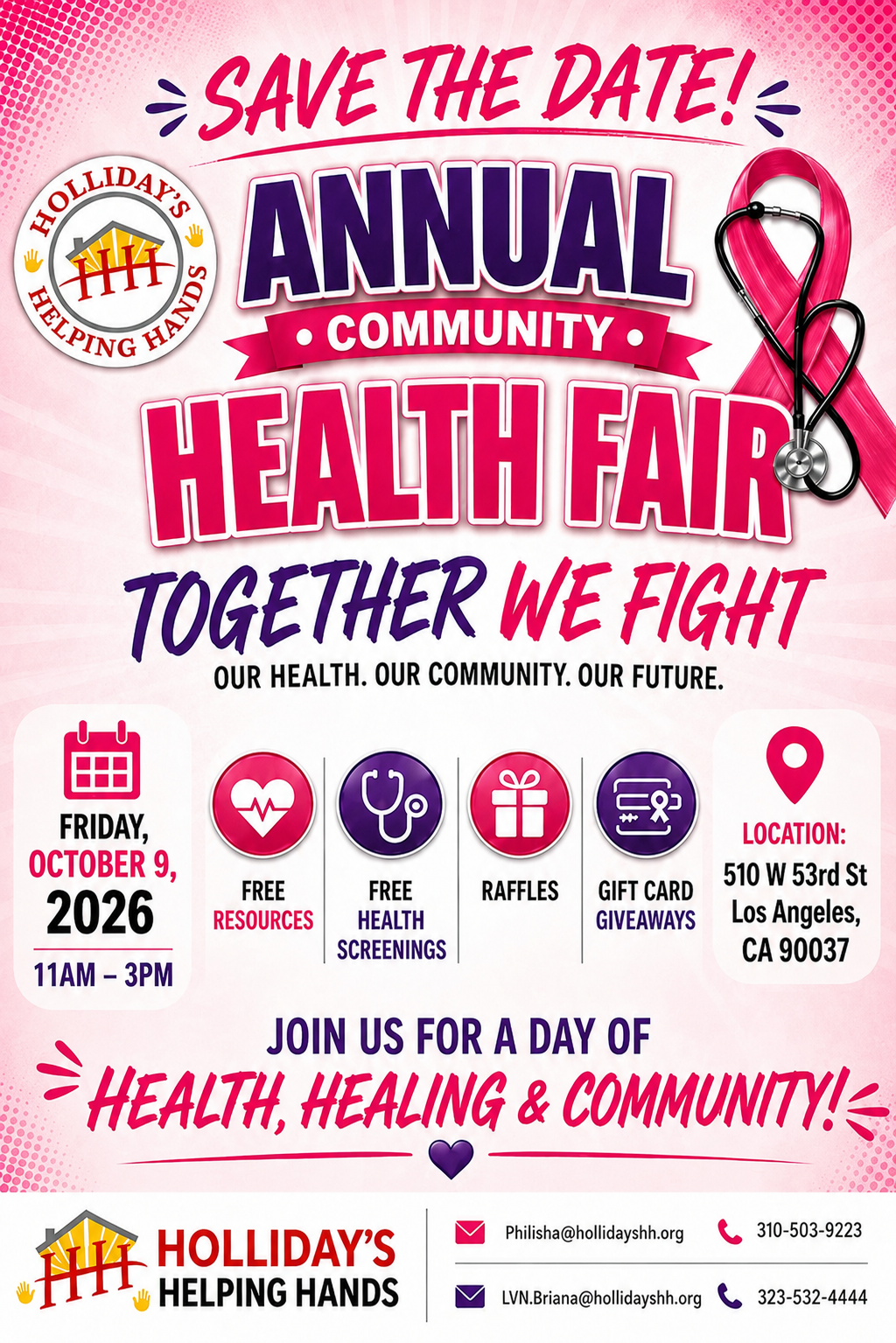 Health Fair FlyerHHH